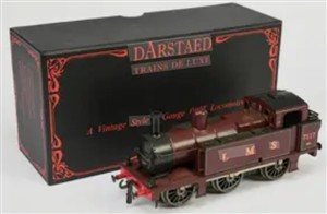 Darstaed O Gauge LMS Maroon Lined Late 3F Jinty 0-6-0 Tank Loco R/N 7156 Electric 3 Rail Boxed