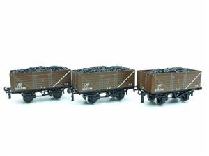 Ace Trains O Gauge G/5 WS13 "LMS Brown" 12T Open Coal Wagons x3 Set 13 Bxd image 7