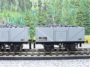 Ace Trains O Gauge G/5 WS12 "BR Grey" 12T Open Coal Wagons x3 Set 12 Bxd image 5