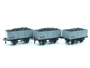 Ace Trains O Gauge G/5 WS12 "BR Grey" 12T Open Coal Wagons x3 Set 12 Bxd image 7