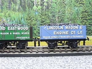 Ace Trains O Gauge G/5 WS9 Private Owner "Wagon Builders" Coal Wagons x3 Set 9 Bxd image 5