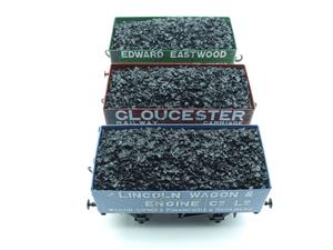 Ace Trains O Gauge G/5 WS9 Private Owner "Wagon Builders" Coal Wagons x3 Set 9 Bxd image 8