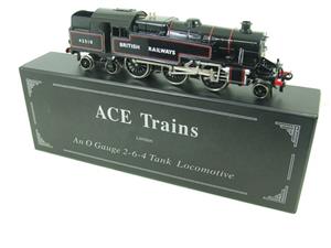 Ace Trains O Gauge E8 "British Railway" 3 Cyl Stanier 2-6-4 Tank Loco R/N 42510 Elec 2/3 Rail Bxd image 2