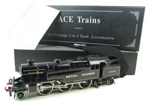 Ace Trains O Gauge E8 "British Railway" 3 Cyl Stanier 2-6-4 Tank Loco R/N 42510 Elec 2/3 Rail Bxd image 3