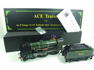 Ace Trains O Gauge E10/A2 Schools Class SR Loco & Tender Eton R/N 900 Electric Bxd image 3