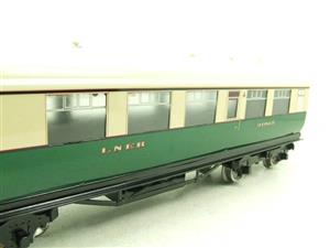 Ace Trains O Gauge C4 LNER Green & Cream Articulated Tourist Stock x6 Coaches Set Boxed Lit Interiors image 7