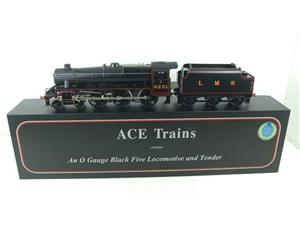 Ace Trains O Gauge E19-A2 LMS Satin Black 5 4-6-0 Loco & Tender R/N 5231 image 1