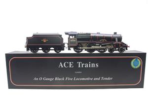Ace Trains O Gauge E19-D3 BR 5P/5F Stanier Black 5 Class 5MT 4-6-0 “Lanarkshire Yeomanry" 45154 image 1