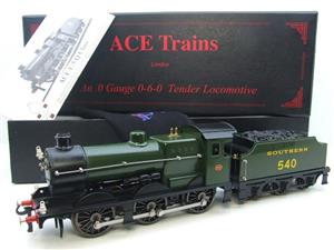 Ace Trains O Gauge E5 SR Green Q Class Loco & Tender R/N 540 Electric 3 Rail Boxed image 1