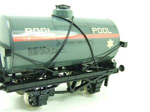 Ace Trains O Gauge G1 Four Wheel Grey "Pool" Fuel Tanker Wagon Tinplate image 4
