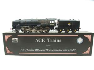 Ace Trains O Gauge E28K "Tyne Dock" Class 9F BR Loco & Tender R/N 92098 Electric 2/3 Rail Bxd image 1