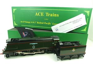 Ace Trains O Gauge E9S1 Bulleid Pacific BR "Sir Winston Churchill" R/N 34051 Elec 2/3 Rail Boxed image 3