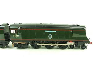 Ace Trains O Gauge E9S1 Bulleid Pacific BR "Sir Winston Churchill" R/N 34051 Elec 2/3 Rail Boxed image 6
