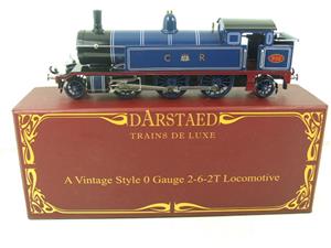 Darstaed O Gauge CR "Caledonian Railway" Blue 2-6-2 Tank Loco R/N 950 Electric 3 Rail Boxed image 1