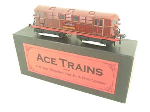 Ace Trains O Gauge E17 London Transport Red Named "John Hampden" Bo Bo Loco No 15 Electric 2/3 Rail image 3