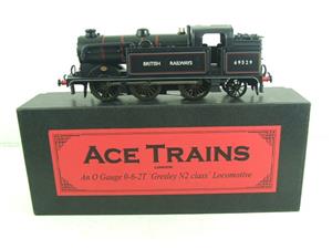 Ace Trains O Gauge E11D "Britsish Railways" Satin Black N2 Class 0-6-2 Tank R/N 69529 Elec 2/3 Rail Boxed image 1