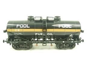 Darstaed O Gauge Bogie Tanker "Pool Black" Wartime Livery 2/3 Rail Running Boxed image 7