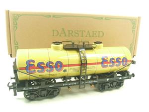 Darstaed O Gauge Bogie Tanker "Esso" Pre War Livery 2/3 Rail Running Boxed image 2