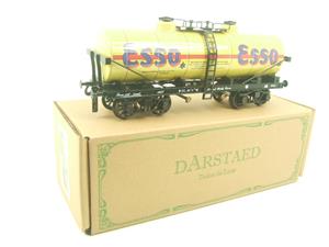 Darstaed O Gauge Bogie Tanker "Esso" Pre War Livery 2/3 Rail Running Boxed image 4