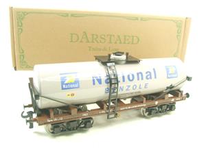 Darstaed O Gauge Bogie Tanker "National Benzole" Post War Livery 2/3 Rail Running Boxed image 2