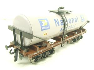 Darstaed O Gauge Bogie Tanker "National Benzole" Post War Livery 2/3 Rail Running Boxed image 9