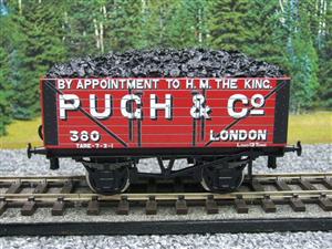 Ace Trains O Gauge G/5 WS Private Owner "Pugh & Co" No.380 Coal Wagon 2/3 Rail image 1