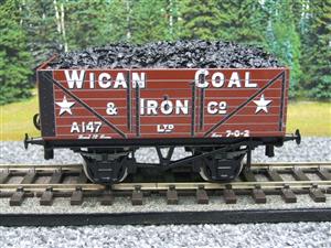 Ace Trains O Gauge G/5 Private Owner "Wigan Coal & Iron Co" A147 Coal Wagon 2/3 Rail image 1
