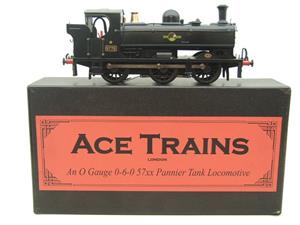 Ace Trains O Gauge E21E BR Post 56 Black 57xx Pannier Tank Loco R/N 5775 Electric 2/3 Rail Boxed image 1