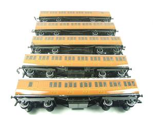 Darstaed O Gauge "LNER" x5 Suburban Non Corridor Coaches Set 3 Rail Clerestory Roofs Boxed image 3
