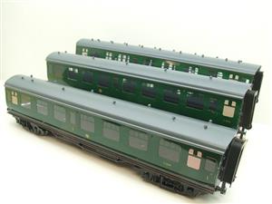 Ace Trains O Gauge C13B BR MK1 SR Southern Green Coaches x3 Set B Boxed 2/3 Rail image 3