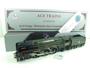 Ace Trains O Gauge E27B1 BR Britannia Class "Britannia" R/N 70000 Electric 2/3 Rail Bxd image 1