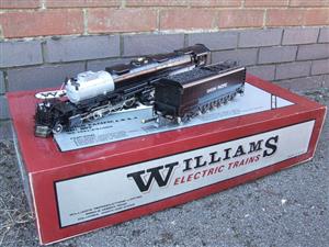 Williams O Gauge Brass No:7001 Union Pacific 4-8-8-4 "Big Boy" Black & Grey No.4020, 3-Rail Elec Bxd image 3