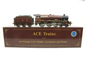 Ace Trains O Gauge E18C4 FT LMS Jubilee Loco & Fowler Tender "Conqueror" R/N 5701 Electric 2/3 Rail image 1