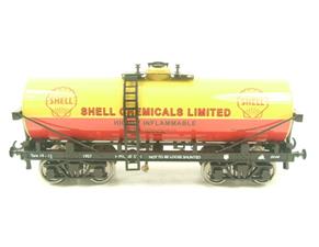 Darstaed O Gauge Bogie Tanker "Shell Chemical" Post War Livery 2/3 Rail Running Boxed image 7