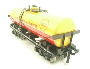 Darstaed O Gauge Bogie Tanker "Shell Chemical" Post War Livery 2/3 Rail Running Boxed image 10