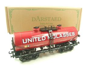 Darstaed O Gauge Bogie Tanker "United Molasses" Pre War Livery 2/3 Rail Running Boxed image 2