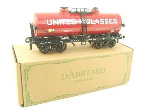 Darstaed O Gauge Bogie Tanker "United Molasses" Pre War Livery 2/3 Rail Running Boxed image 4