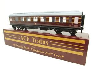 Ace Trains O Gauge C28 A & B Sets & C28 Open 3rd LMS Maroon Coronation x7 Coaches Bxd B/New image 10