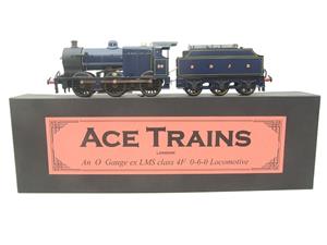 Ace Trains O Gauge E5B Fowler 4F Class 0-6-0 Loco and Tender R/N 59 "S&DJR" Lined Gloss Blue image 1