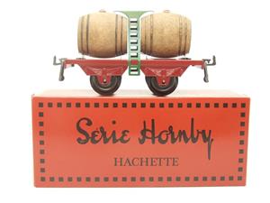 Hornby Hachette Series French O Gauge Red "Wine" Beer Double Barrel Wagon NEW Boxed image 1