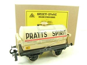 Bassett Lowke O Gauge BL99067 "Pratt's Spirit" Cream Tanker Wagon Tinplate Boxed image 3