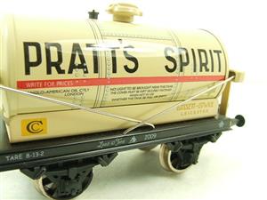 Bassett Lowke O Gauge BL99067 "Pratt's Spirit" Cream Tanker Wagon Tinplate Boxed image 5
