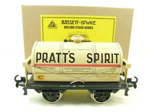 Bassett Lowke O Gauge BL99067 "Pratt's Spirit" Cream Tanker Wagon Tinplate Boxed image 10