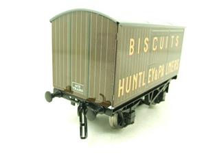 Ace Trains O Gauge G2 Private Owned Tinplate "Huntley & Palmers Biscuits" Van 2/3 Rail image 6