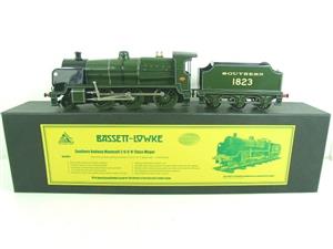 Bassett Lowke O Gauge BL99054, SR Green Maunsell N Class Mogul R/N 1823 Electric 2/3 Rail Boxed NEW REVISED Edition