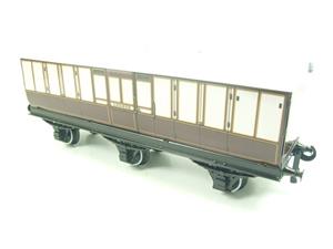 Darstaed O Gauge "LBSCR" Six Wheel Full Brake Coach Boxed image 9