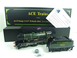 Ace Trains O Gauge E10/A1 Schools Class SR Loco & Tender "Eton" R/N E900 Electric 2/3 Rail Boxed image 3