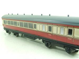Darstaed O Gauge BR Period 1 Carmine & Cream Mainline Coaches x3 Set Bxd 2/3 Rail Set A image 4