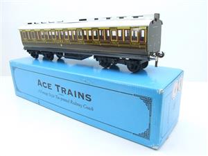 Ace Trains O Gauge C1 "GWR" 3rd Class Clerestory Roof Passenger Coach White Roof Boxed image 2