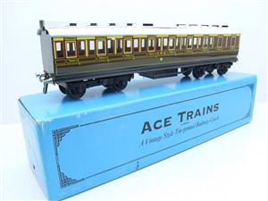 Ace Trains O Gauge C1 "GWR" 3rd Class Clerestory Roof Passenger Coach White Roof Boxed image 3